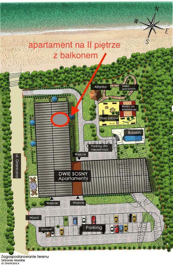 Apartament 59 Dwie Sosny Ustronie Morskie Buitenkant foto